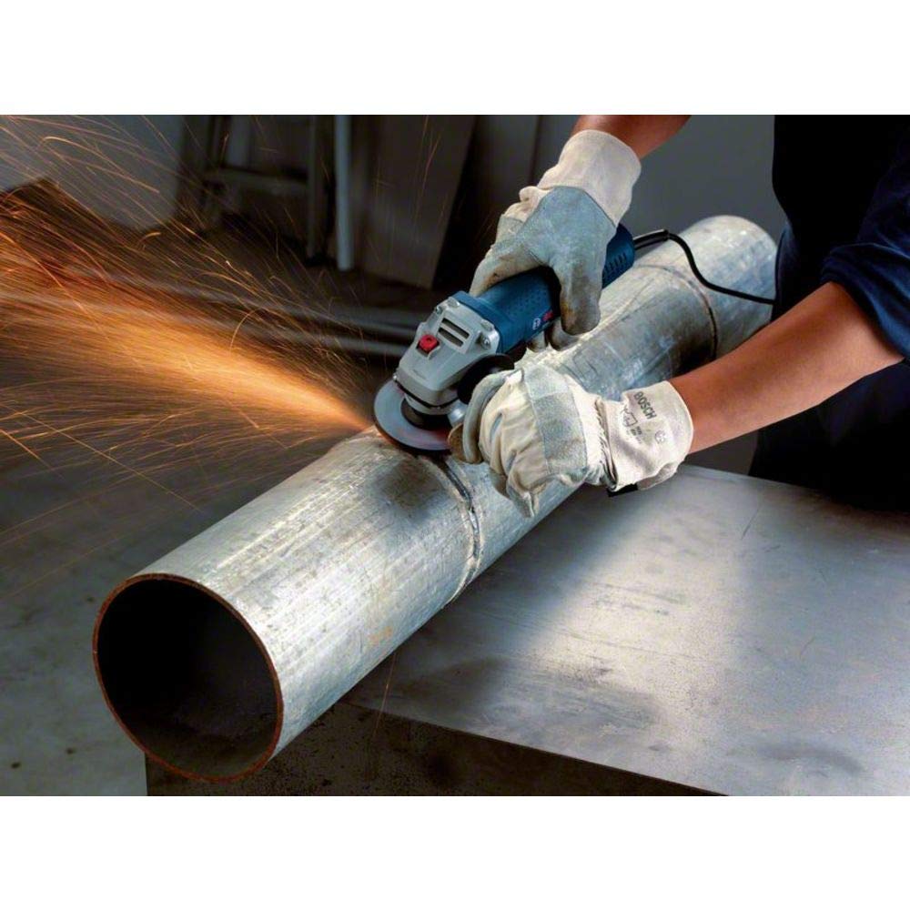 Профессиональная шлифовальная машина Bosch GWS7-100N с дисковым шлифовальным кругом 100 мм