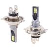 2X H4 200W 12000Lm светодиодные автомобильные противотуманные фары дальнего/ближнего света глобусные лампы