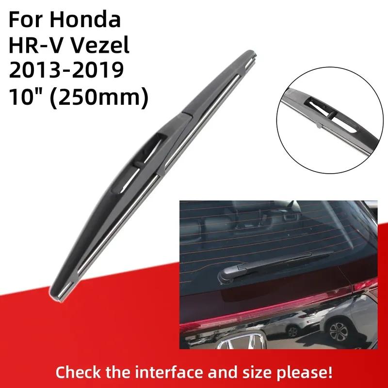 For Honda HR-V Vezel 2013- Front Rear Wiper Blades Brushes Cutter Accessories J Hook 2013 2014 2015 2016 2017 2018