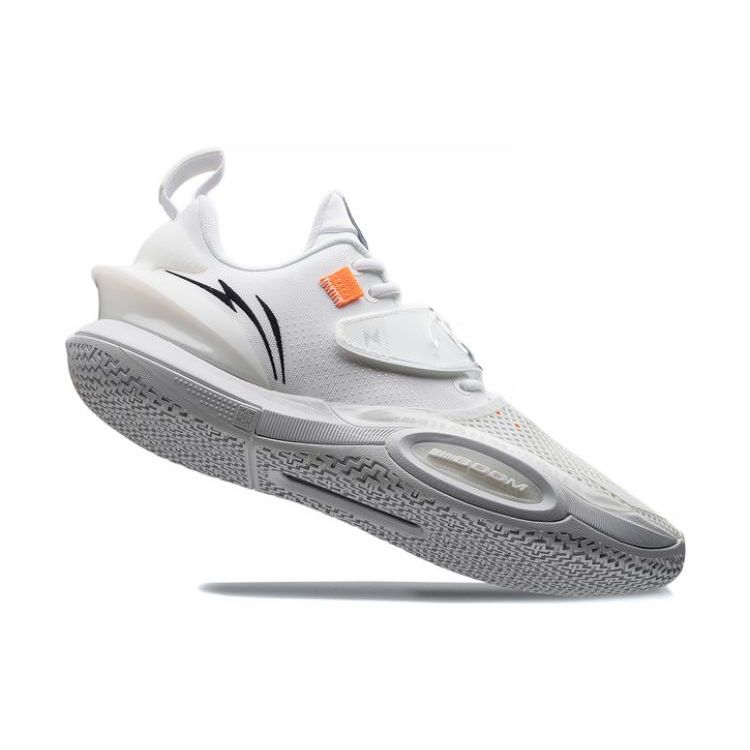 Li Ning All City 10 V2 White Heat Slip Resistant Durable Low Top Basketball Shoes Men Basketball Shoes ABAS059-3