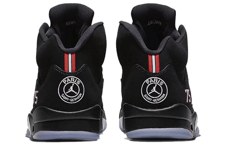 Кроссовки Air Jordan 5 PSG 75 Logo 'Black' AV9175-001