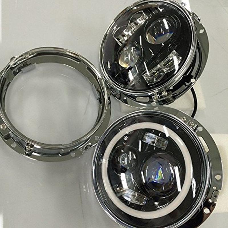7 Inch Round LED Headlight Mounting Bracket Ring For Car Jeep Wrangler JK Suzuki Samurai for Harley Motorcycle 7" Bracket