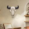 Декор стены в виде коровьей головы, арт-объект для дома в фермерском доме, галерея, спальня, гостиная