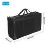 2 шт. 35x10x21" Сумка для замены походного стула Большая водонепроницаемая сумка для хранения Черный