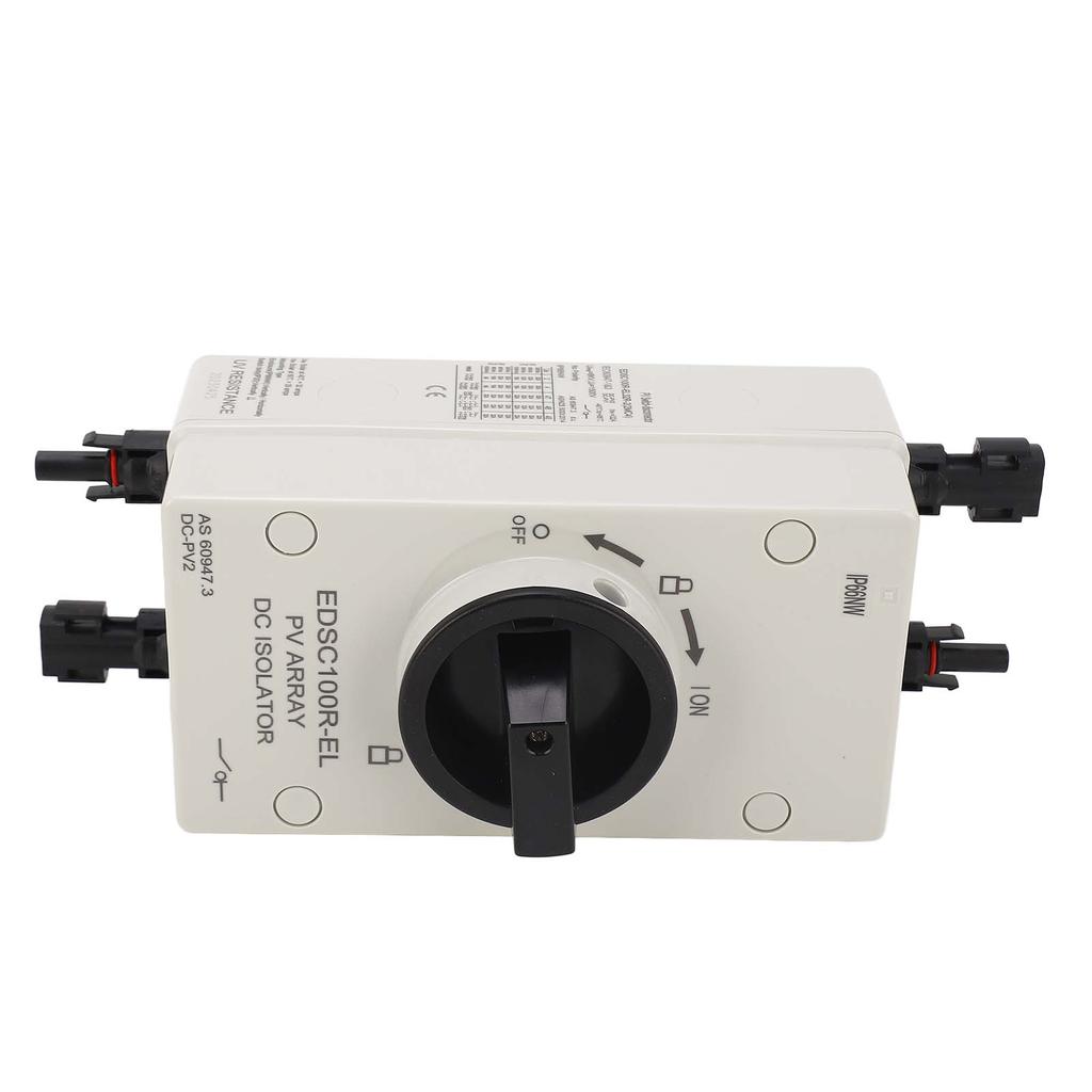 PV DC Isolator Switch 32A IP66 Waterproof Quick Switching Photovoltaic Disconnect Switch 1000V