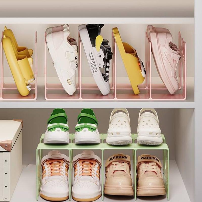 Полка для хранения обуви для котят, Стойка для обуви, Акриловый ящик, Простой шкаф для обуви начального уровня, Разделитель, Коробка для обуви, Большая вместимость, Экономия места