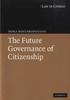 Книга The Future Governance of Citizenship
