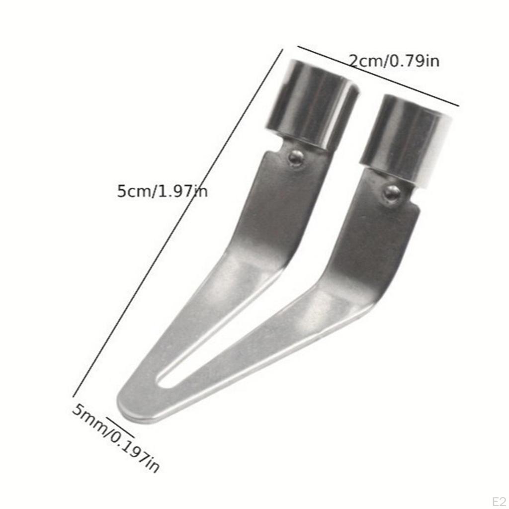 5Pcs Welder Smoothing Tip Head Replacement Professional Sturdy Practical Triangle Point Welding Iron