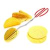 Portable U-Shaped Taco Shell Tong Stainless Steel Multi-purpose Pizza Roll Rack Press Shell Maker Tongs Kitchen Utensils