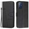 For Motorola Moto G Play (2024) 4G Wallet Case Leather Phone Cover Calf Texture