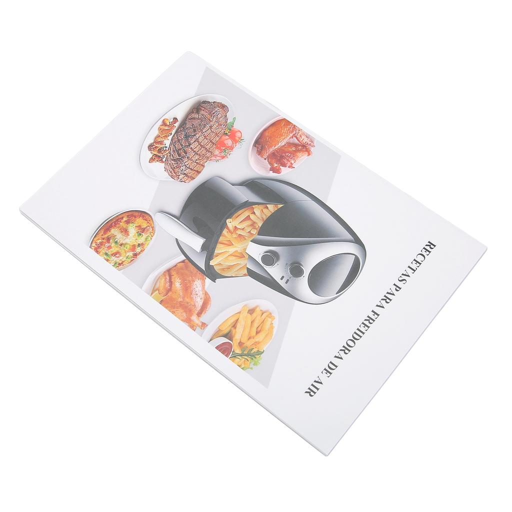 Книга рецептов для аэрофритюрницы 32 рецепта Цветные картинки Практическая книга рецептов для фритюрницы для начинающих и продвинутых пользователей