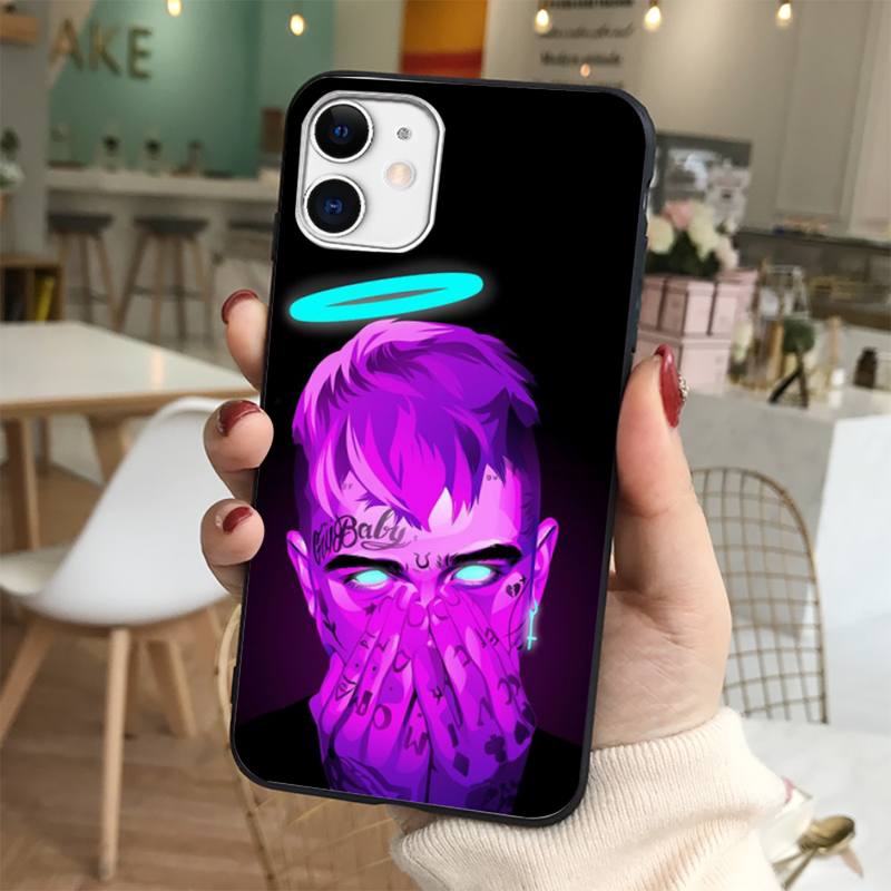Yinuoda Чехол для телефона Lil Peep Hellboy Love для iPhone 11 12 13 mini pro XS MAX 8 7 6 6S Plus X 5S SE 2020 XR