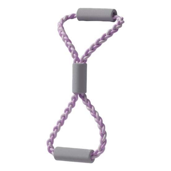 Фитнес-лента сопротивления Figure 8 с противоскользящей ручкой для переноски мужчин и женщин