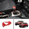 Для 2015- Jeep Renegade Красная Накладка на Ручку Переключения Передач Салона Автомобиля 1 шт.