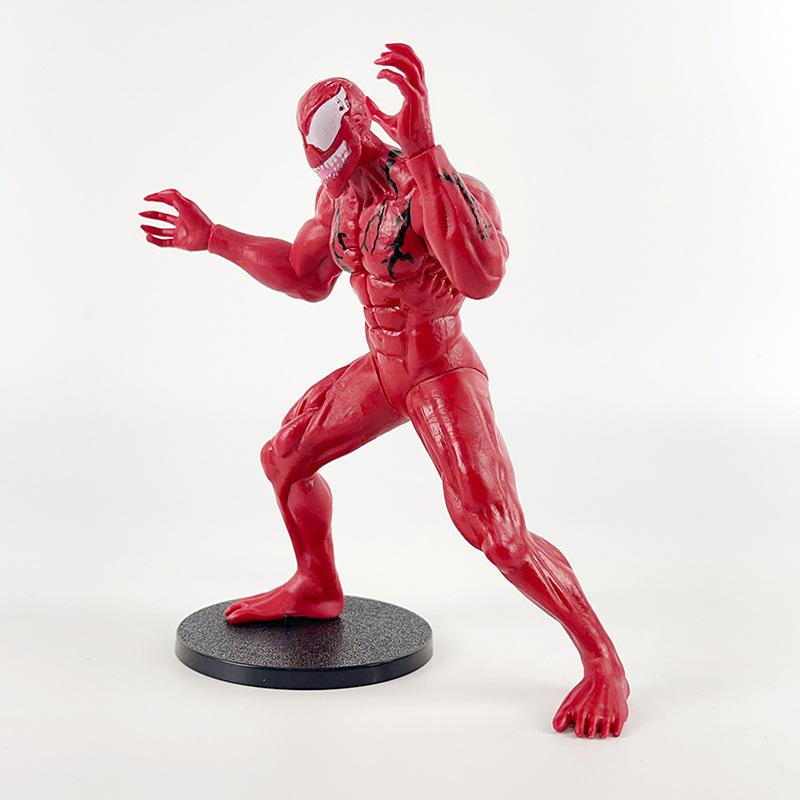 4 шт. Набор фигурок Marvel Venom Carnage, Коллекционная модель супергероя, Куклы, ПВХ-статуэтки, Игрушки для детей, Подарок фанатам, Декор для дома и рабочего стола