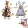 KAFind Dog Dog Dog Chew Dog Plush Lack of Stress Fluffy Dog Durable Toys, Sounds, Toys, 2-Piece Set, Toy, Exercise, Relief, Toy, Cute, Soft,