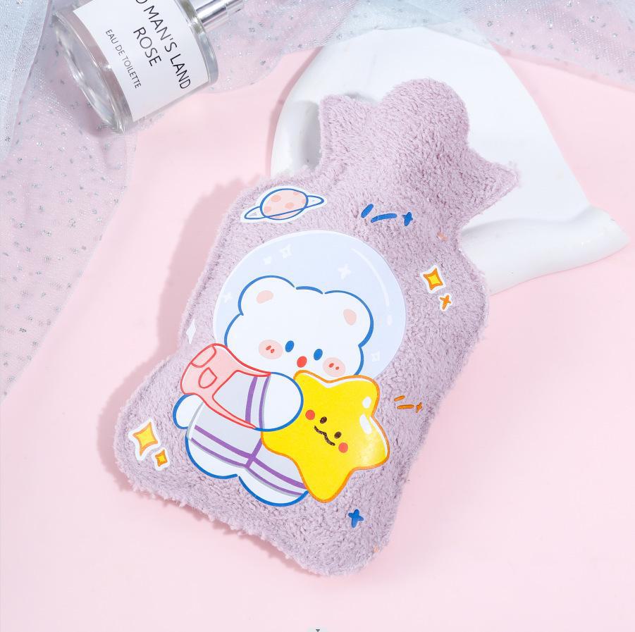 Portable Cartoon Water-Filled Hand Warmer - Mini Baby Hot Water Bag