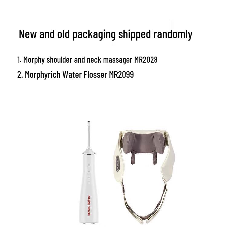 Morphy Richards 500 Series Personal Care Combo: Neck Massager & Oral Irrigator