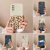 Для Huawei P30 P60 Y5 Y6 Y7 Y9 Y9A P40 Модные чехлы для телефонов с леопардовым принтом Мягкий силикон Высокое качество Защита от отпечатков пальцев Чехол для корпуса Huawei