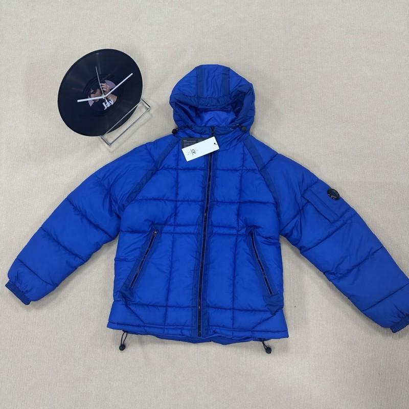Mens Thick Hooded Cotton Puffer Jacket Winter Warm Windproof Oversized Streetwear Coat Youth