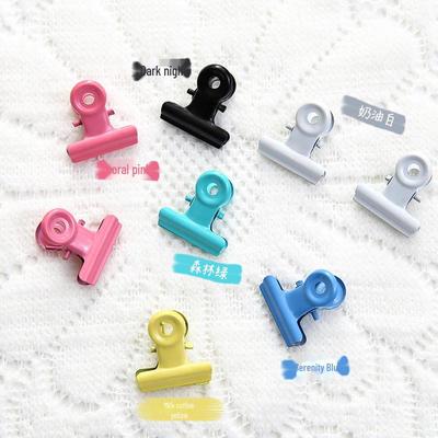 Металлические зажимы Yimu Candy Color Mini Swallowtail для файлов и билетов