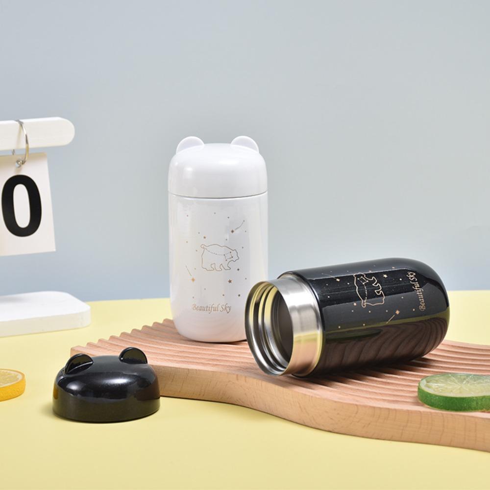 Small Capacity Vacuum Flask 304 Stainless Steel Thermal Mug Cute Coffee Mug  Friend