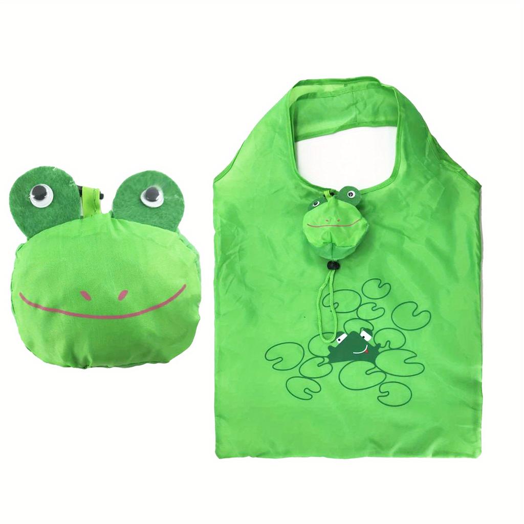 Животные Милые собаки Полезные нейлоновые складные многоразовые сумки для покупок Эко-сумка с изображением мультфильмов Портативная дорожная сумка через плечо