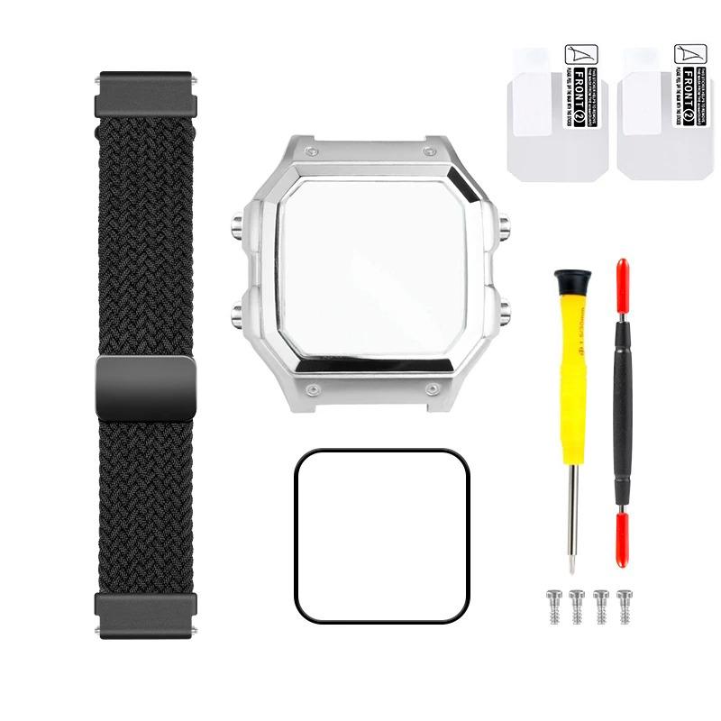 Для Casio 3299 AE-1200 AE-1200WH AE1300 Модифицированный Корпус Часов из Нержавеющей Стали 304 Корпус AE1200 Полностью Металлический Корпус Стальной Ремешок
