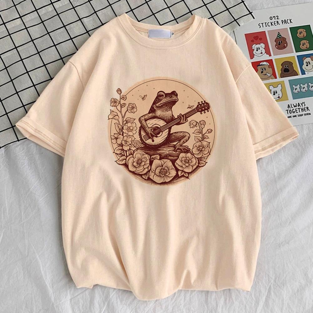 Goblincore Tshirt Girl Korean Clothes Digital Y2k 2000s Harajuku Trendy T-shirt Trendy 80s 2000s Anime Graphic University