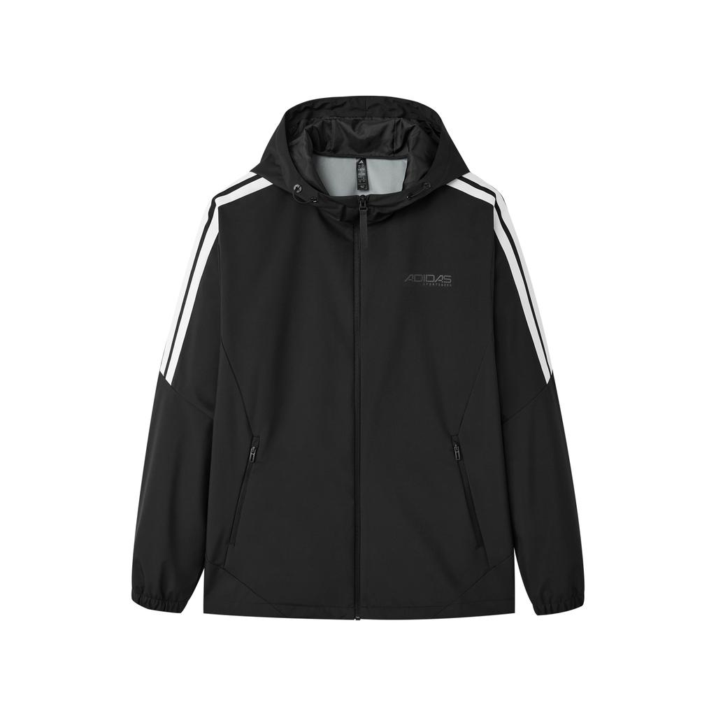 adidas Мужская теплая куртка для бега с капюшоном для занятий спортом на открытом воздухе KQ7851