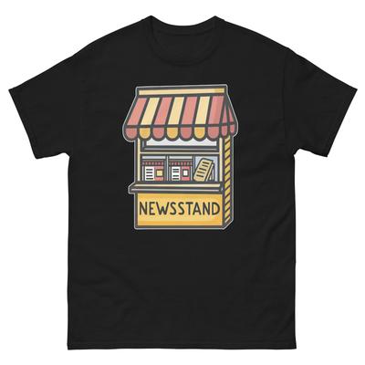 News Stand Object Place Item Urban T-Shirt