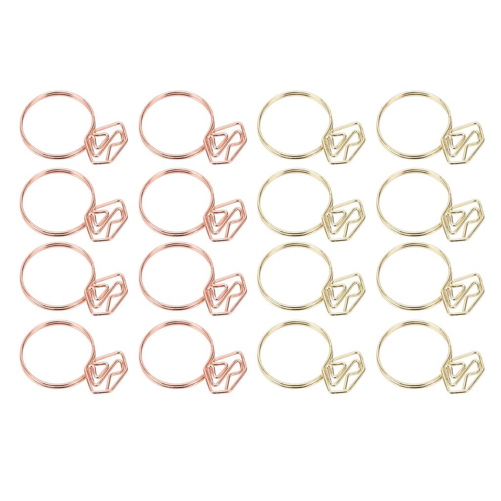 100 шт. милые скрепки стиль противоскользящие прочные гальванизированные металлические необычные скрепки для семьи 