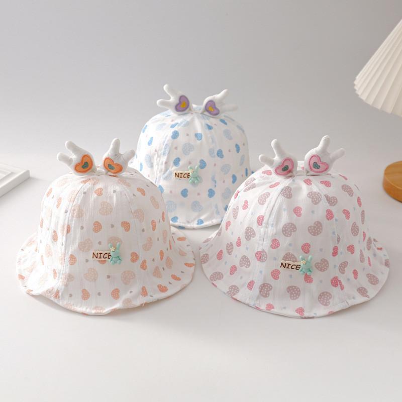 Baby Sun Hat Spring Summer Thin Cute Lovely Fisherman Hat For Boys Girls Infants Toddlers