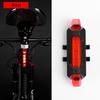 Bicycle Tail Lights USB Charging Night Riding Warning Light Suitable for Most Bikes