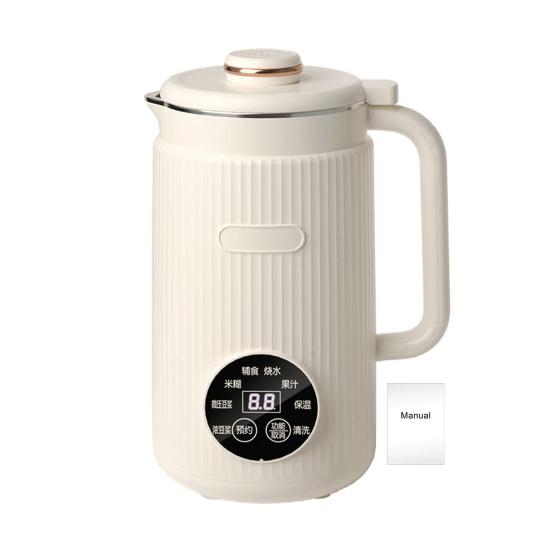 Автоматическая машина для приготовления соевого молока 1200 мл, машина для приготовления орехового молока с 12 лезвиями, эффективная мельница для соевого молока для домашнего растительного молока