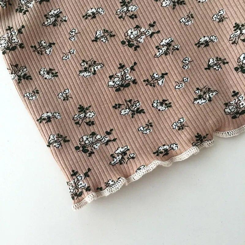 От 0 до 12 лет, комплект из 2 предметов, летние летние шорты для маленьких девочек, детская одежда для сна с цветочным принтом, модные шорты, комплект одежды