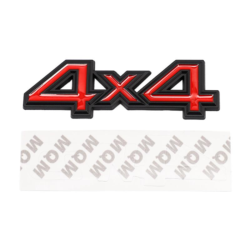4X4 4WD логотип автомобиля наклейка отделка передней решетки капота эмблема значок наклейки