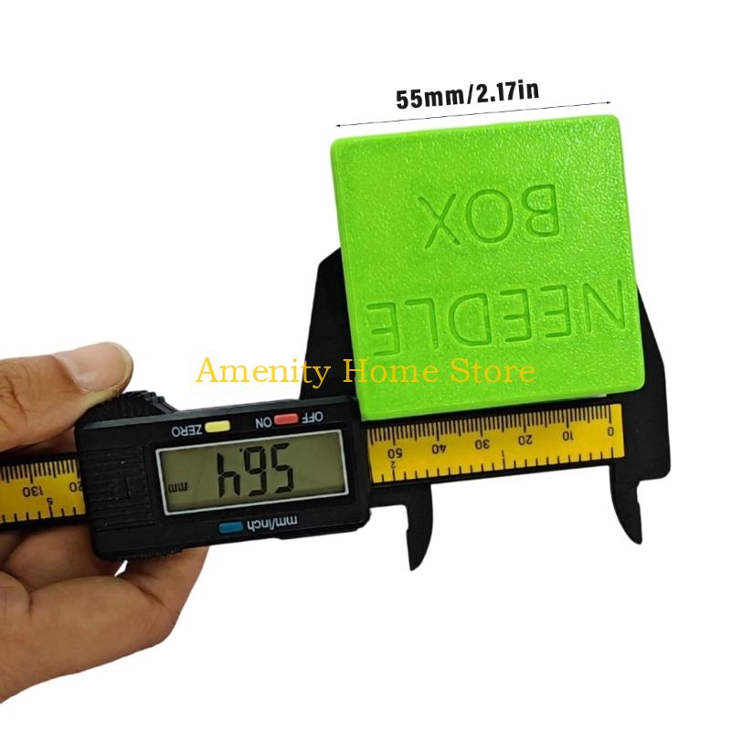 F26C Sewing Needle Box Portable Designs with Safety Feature for Craft
