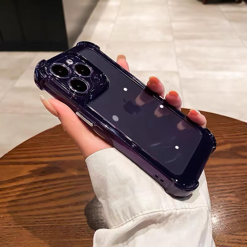 Shockproof Transparent Phone Case for For Iphone 17 Air 16 1 14 13 12 11 Pro Max Lens Protector Clear Soft Bumper Back Cover