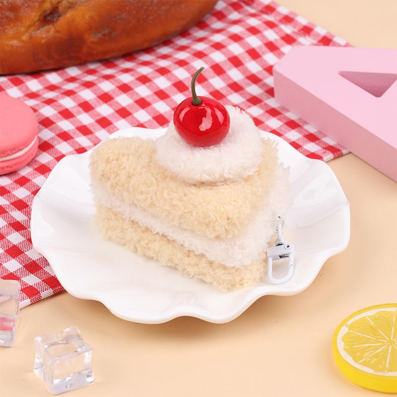 Кавайный плюшевый брелок в виде симуляции еды, креативный брелок в виде сэндвича, гамбургера, торта, подвеска для сумки, аксессуары для ключей, подарки для пары