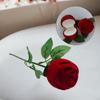 Rose Ring Box Engagement Jewellery Display Storage Proposal Case Valentine's Day
