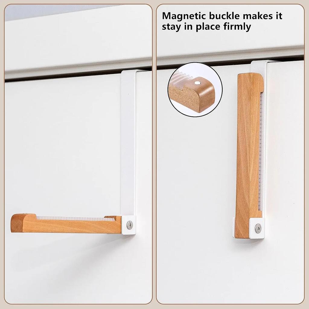 1 шт. Портативные дорожные дверные крючки, деревянная вешалка-органайзер для пальто, шапок, халатов, складная вешалка для одежды для прачечной, ванной комнаты