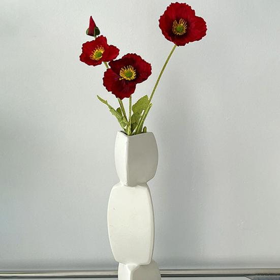 Искусственные цветы Весенние украшения Реалистичные цветы ручной работы с гибким стеблем для домашней цветочной композиции Весенний свадебный праздничный декор