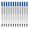 Parker Rollerball Refill Blue 1 Piece Blue F Fine Point Water Based Ballpoint Pen Refill Genuine Imported Product 1950279 0.5mm