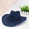Соломенная шляпа с защитой UPF 50+ Дышащее плетение из соломы Защита от солнца