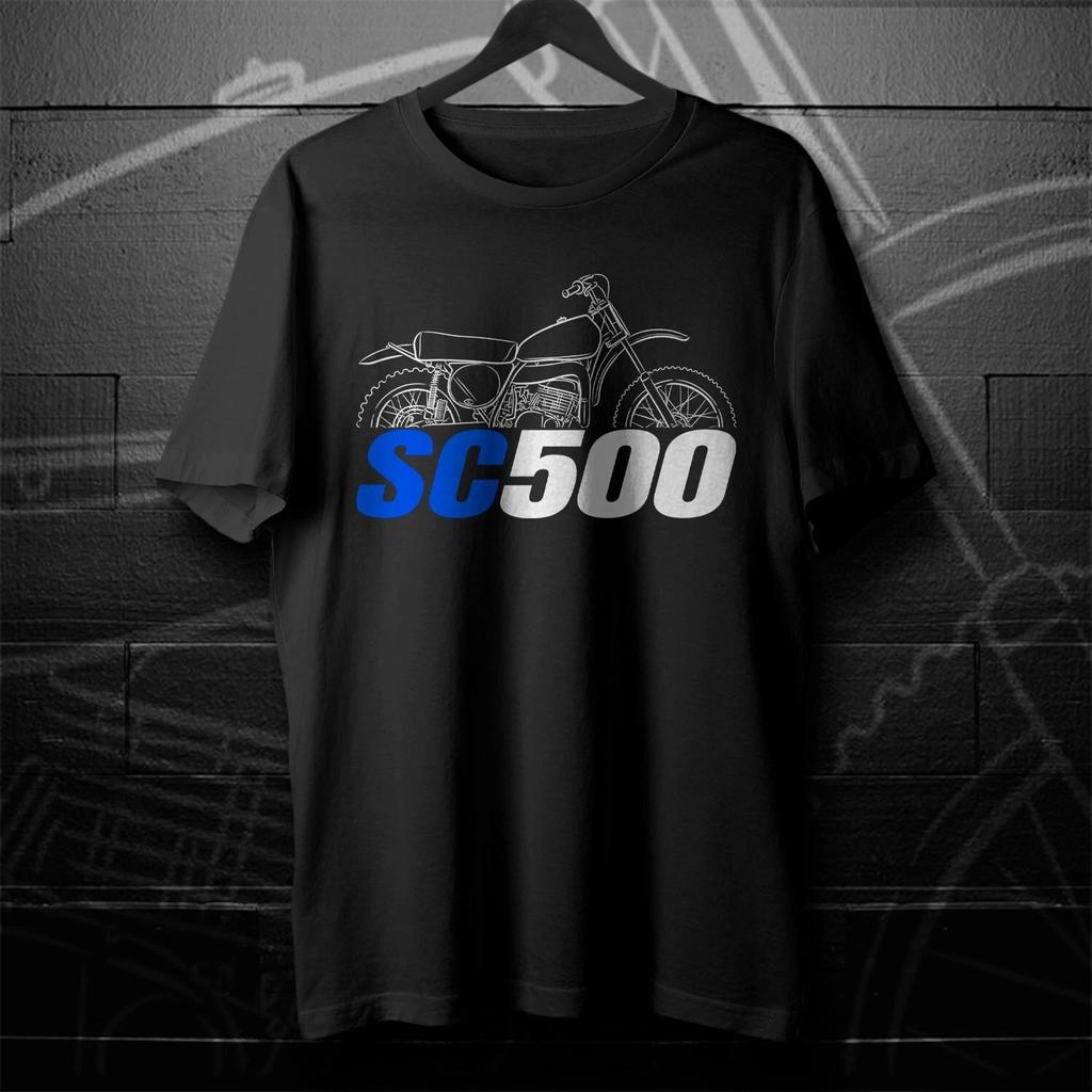 For Yamaha SC500 1973-1974 fans - Motorcycle T shirt
