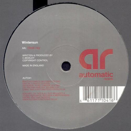 12-дюймовая пластинка WINTERSUN - Majors Of Pleasure / Heat Ray AUTO041 Automatic Recor 2003 UK Танцевальная и Электронная Б/У