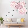 Peony Flower Home Wall Sticker Living Room Removable Decal Mural DIY Decoration