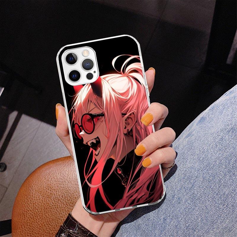 Чехол для телефона Chainsaw Man Power для iPhone 17 Air 16 Pro Max 16E 15 + 14 Plus 11 12 13 Mini 7 8 SE Подарок Печатная Крышка Fundas