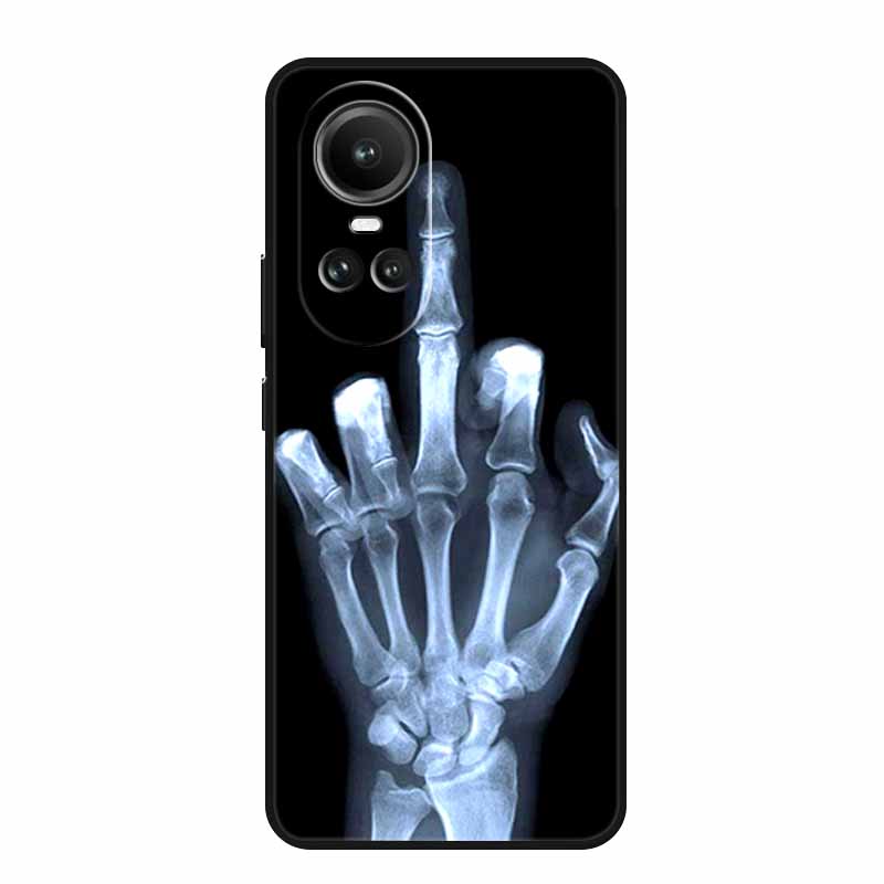 For Oppo Reno10 Pro Case Animals TPU Soft Silicone Back Cover for Oppo Reno 10 Pro 5G CPH2525 CPH2531 Protective New Phone Funda